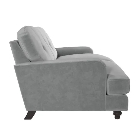 Martha Vintage Velvet 3 Seater Sofa 5