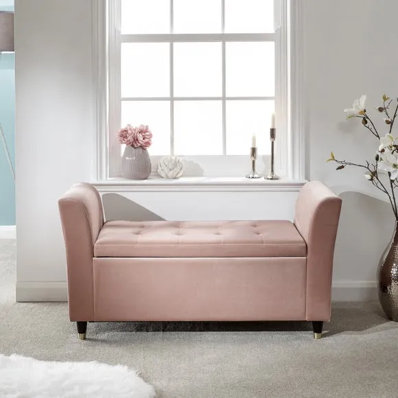 Genoa Window Seat, Chenille 1