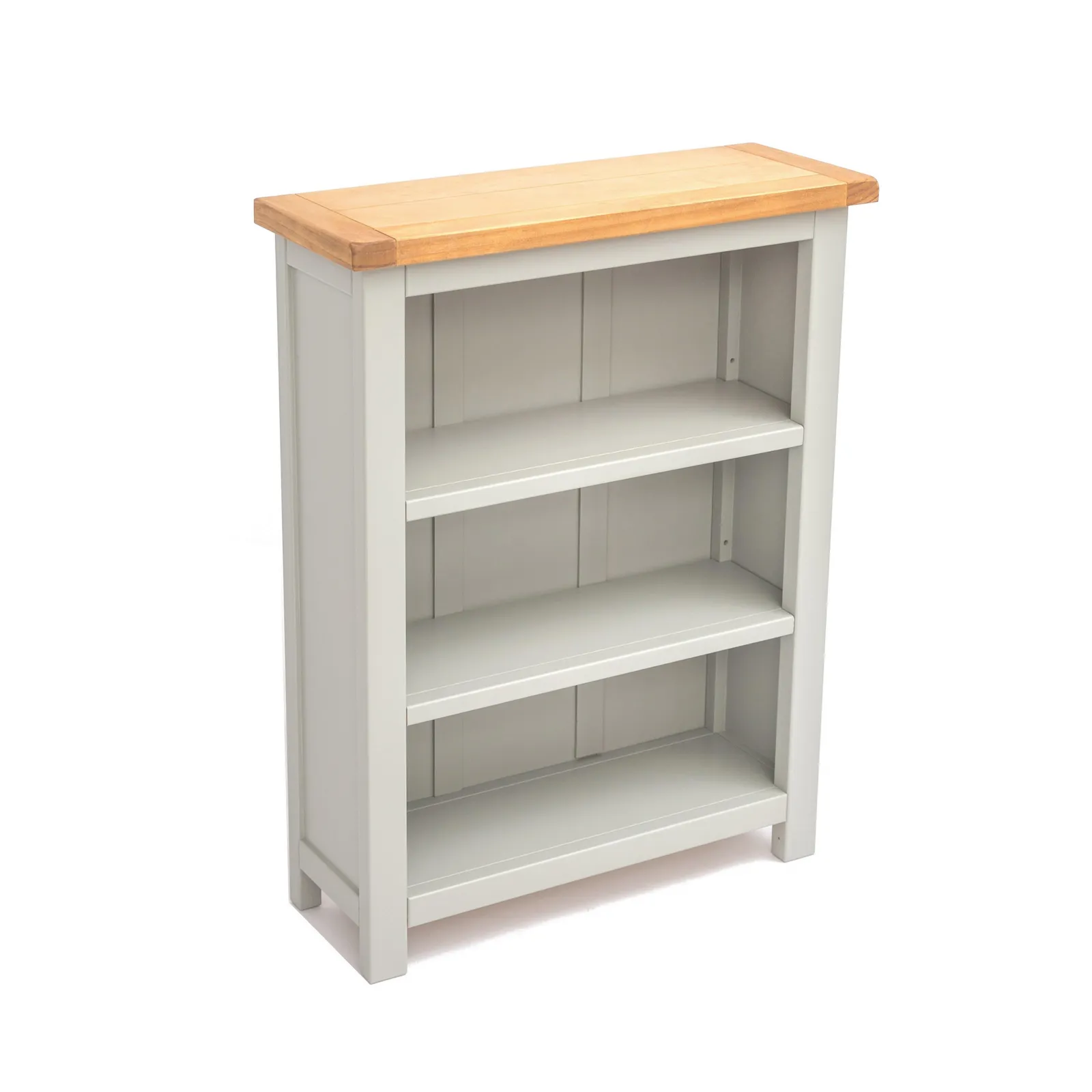 Cabinet Bits Bookcase 90x70x25cm in Light Grey 3