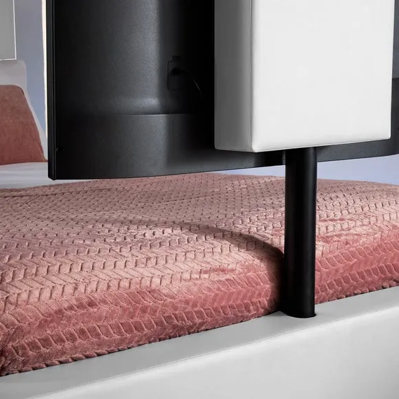 XR Living Ava TV Bed with LED Lights and TV Mount 3
