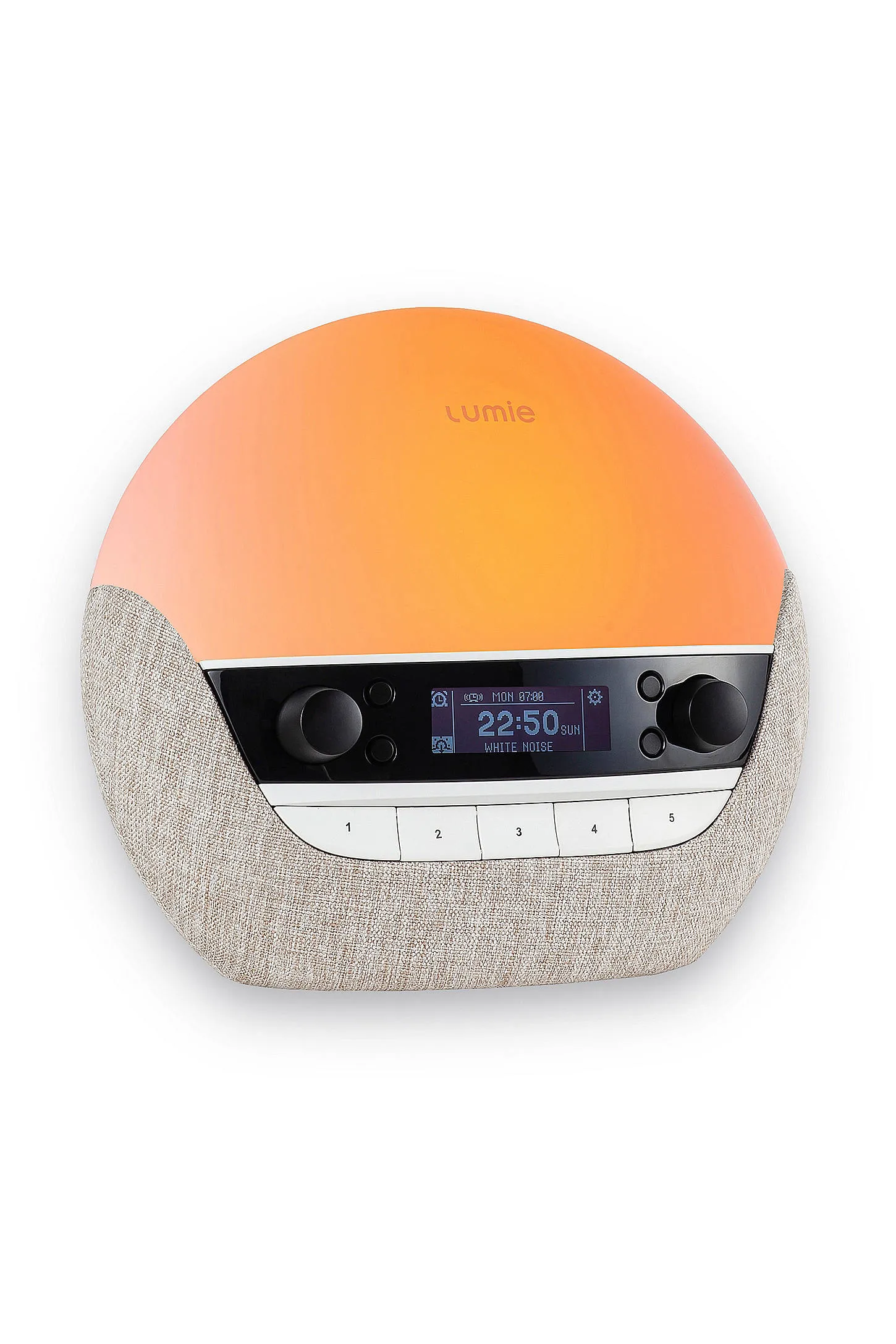 Lumie Bodyclock Luxe 700FM Alarm Clock - Neutral ALL 4