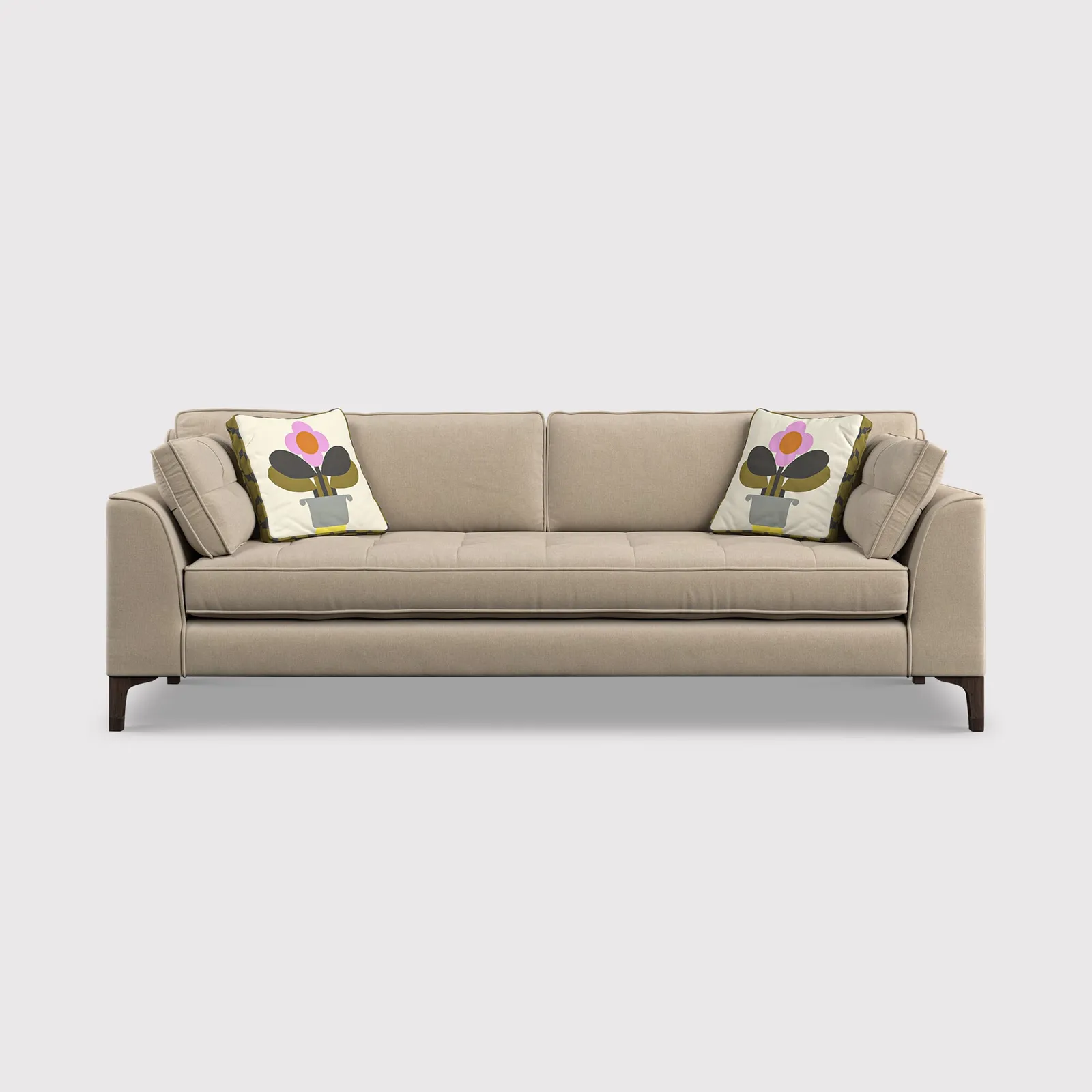 Orla Kiely Arklow Extra Large Sofa, Neutral Fabric | Barker & Stonehouse 1