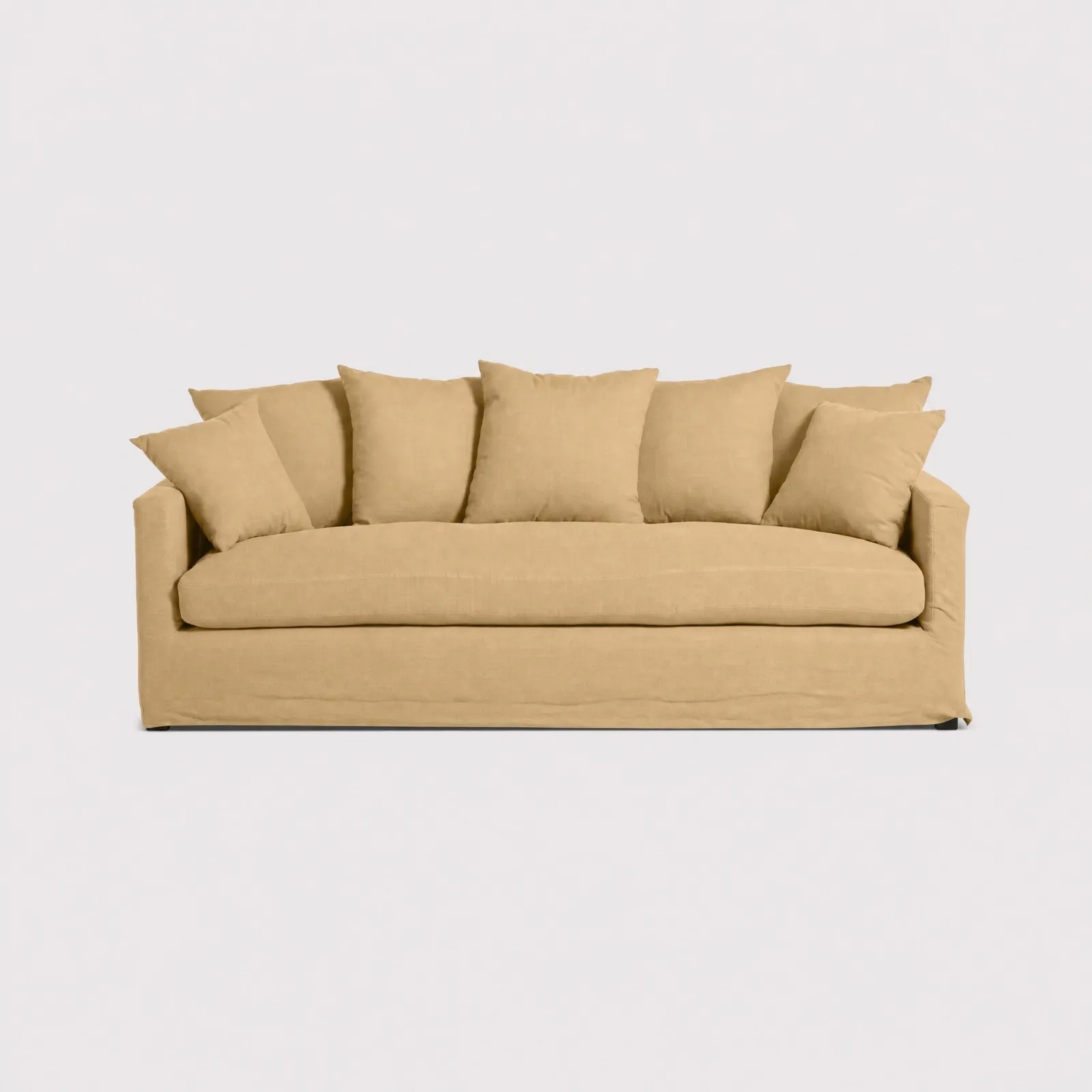 Enstone Grand Sofa, Yellow Fabric | Barker & Stonehouse 1
