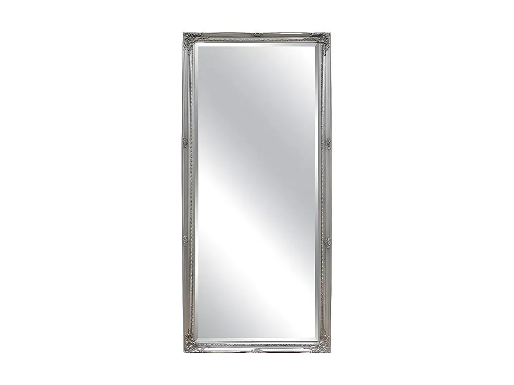 Vente-unique Eucalyptus Wood Mirror With Mouldings - L80 X H190 Cm - Silver 4