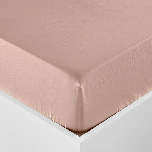 Soft Washed Cotton Fitted Sheet 2