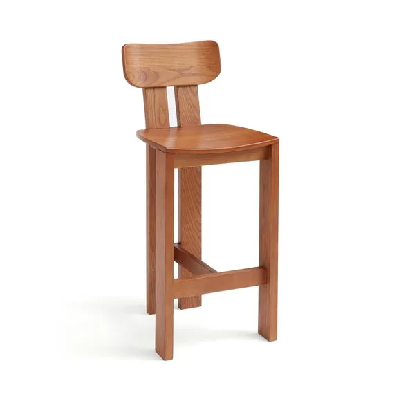 Cairo Counter Height Bar Stool, Stained Ash 5