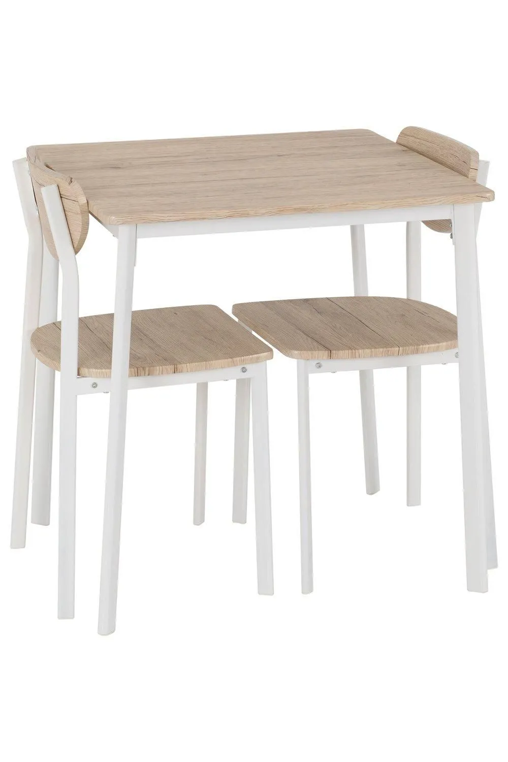 Seconique Riley Small Dining Set in White 2