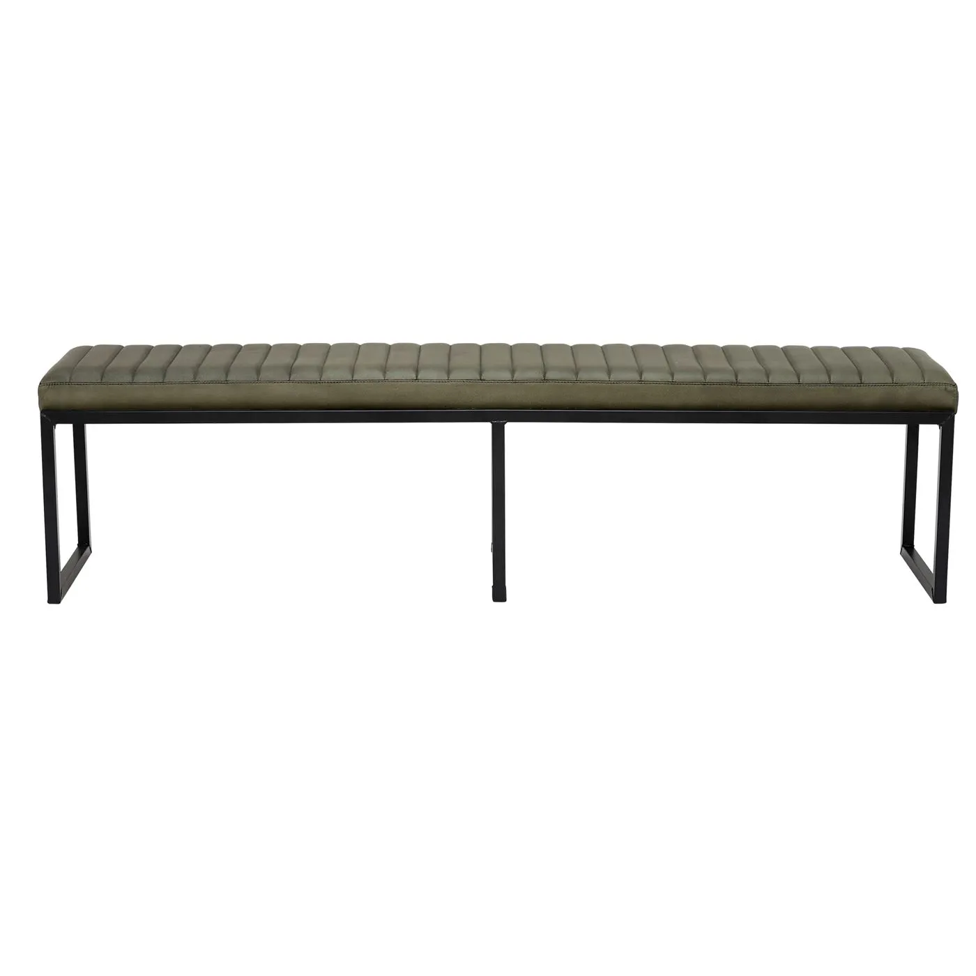 Brutus 180cm Leather Bench