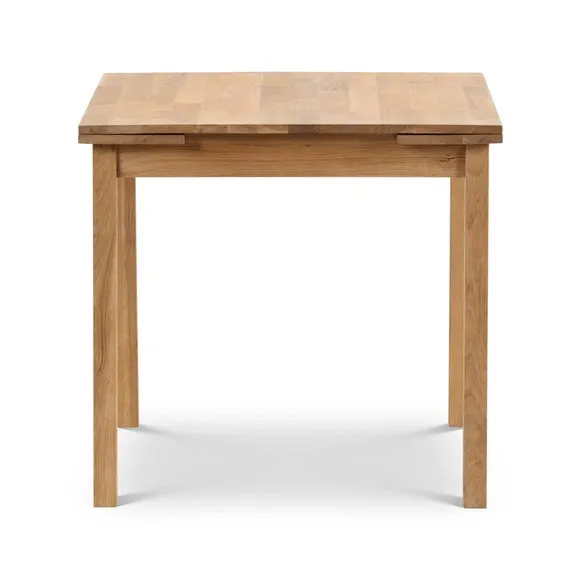 Return - Coxmoor 4-6 Seater Square Extendable Dining Table, Solid Oak 3