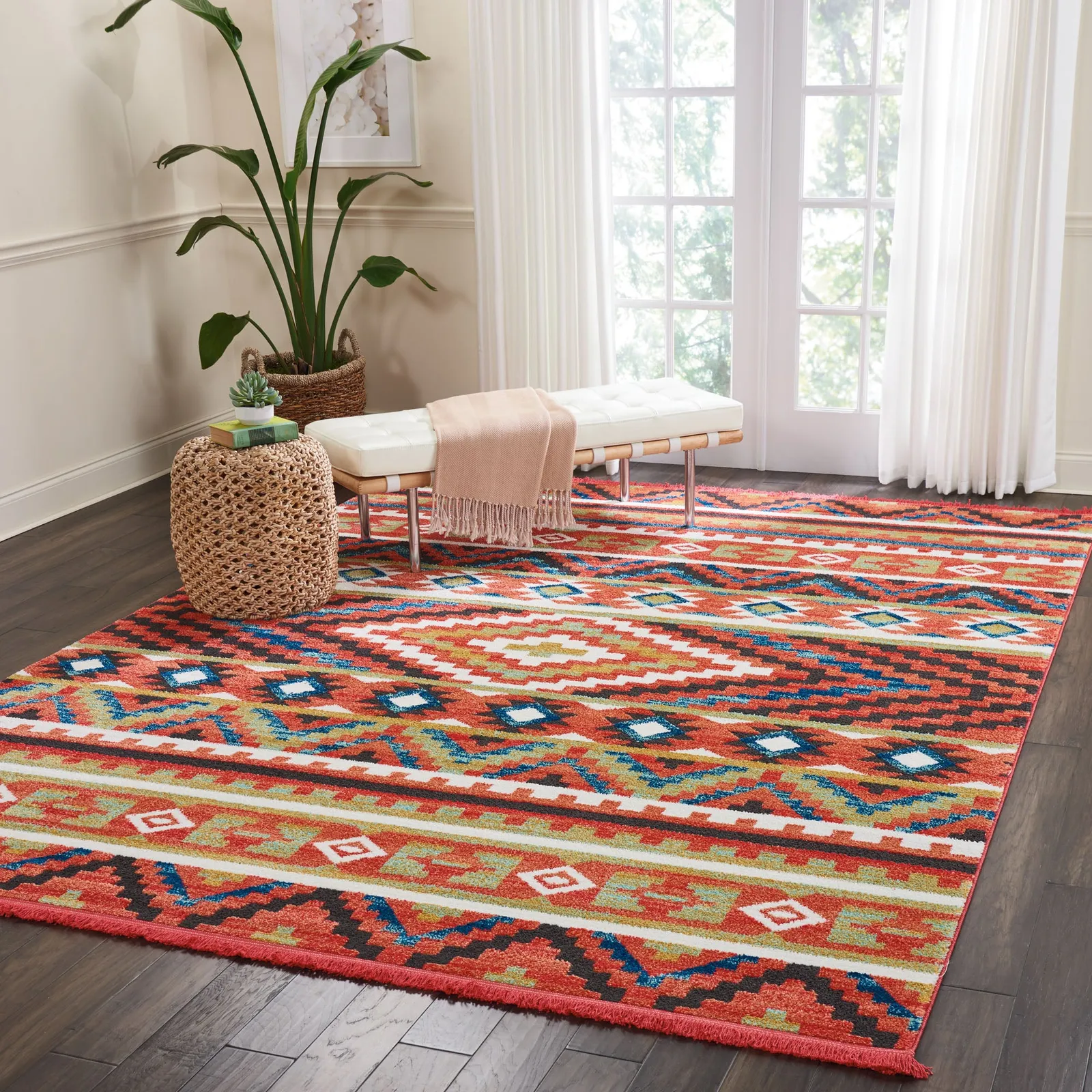 Navajo 4 Rug Orange