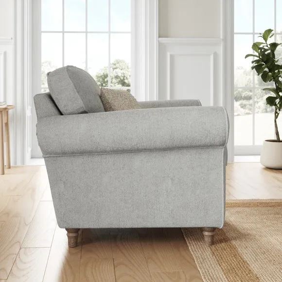 Flori Soft Chenille Armchair 2