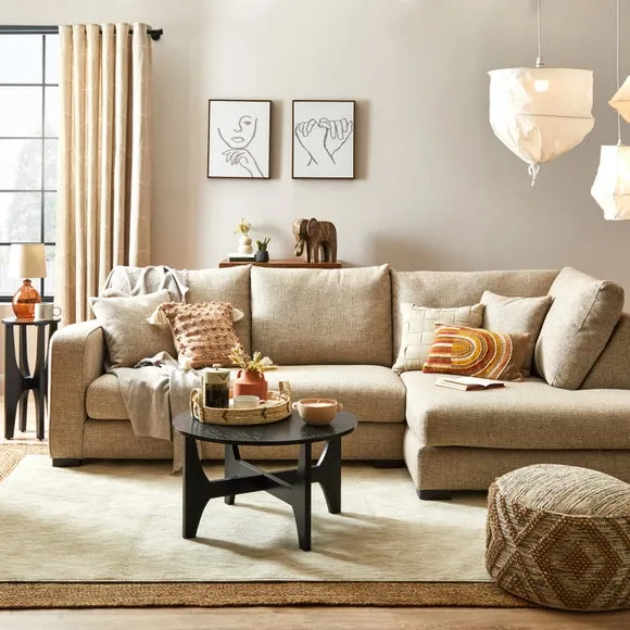 Jute Design Woven Rug 2