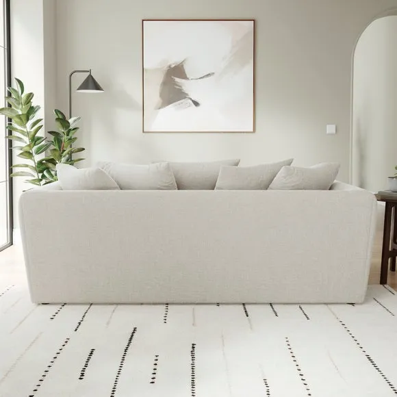 Blake Soft Texture Chenille 3 Seater Sofa 3