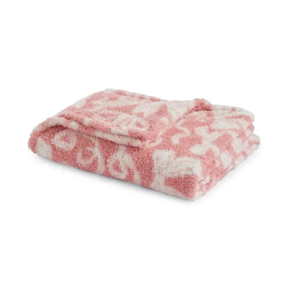 Pink Bows Fleece Blanket