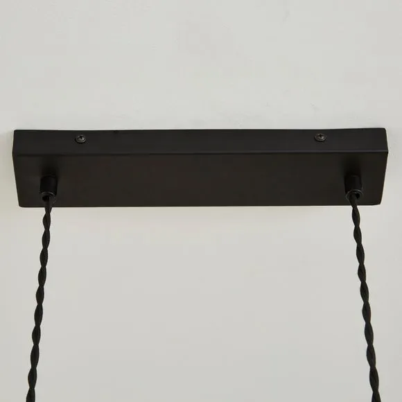 Seattle Industrial 3 Light Diner Ceiling Light 5