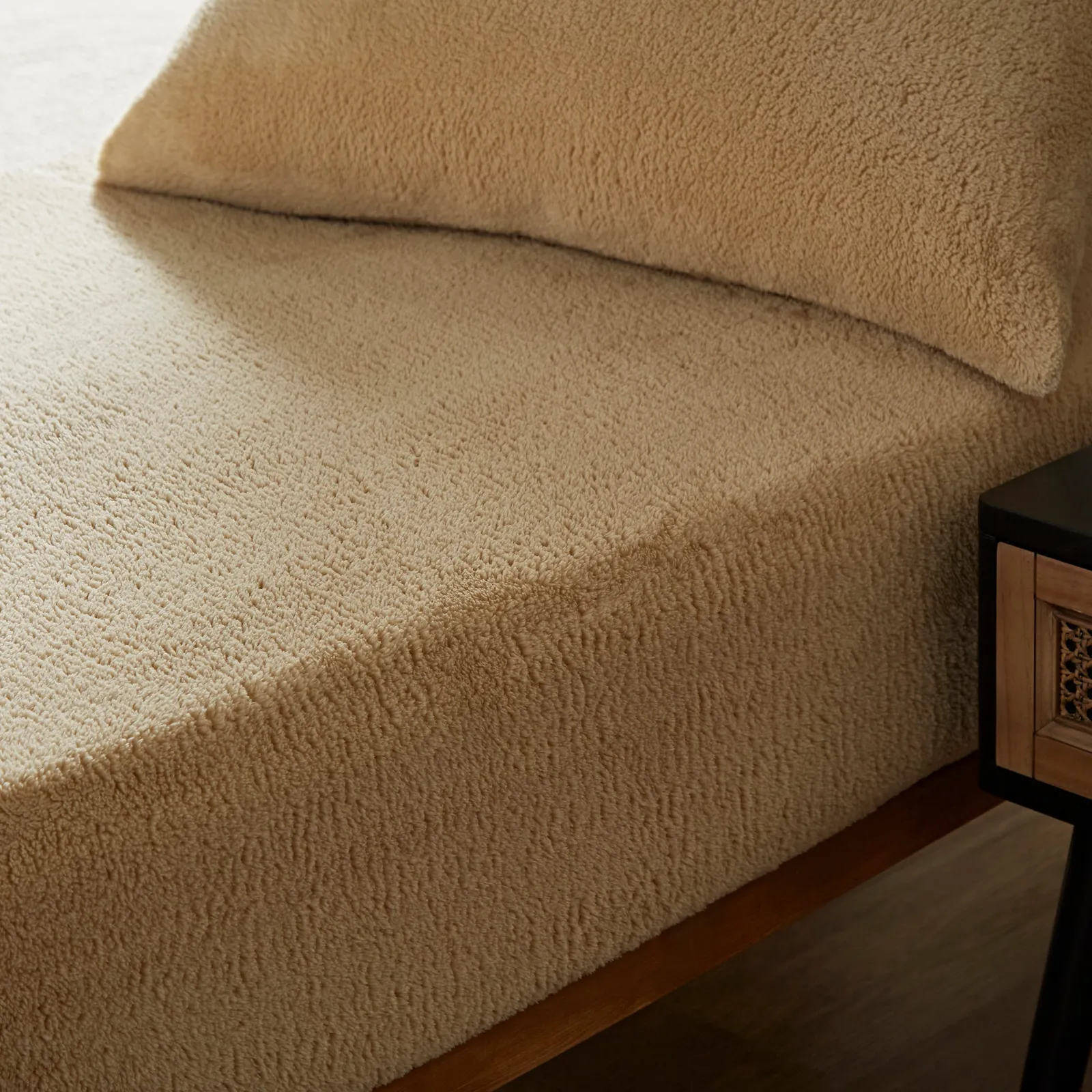 Teddy Bear Fitted Sheet Brown