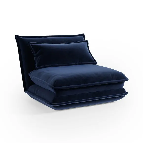 Jackson Velvet Foldable Single Sofa Bed 5