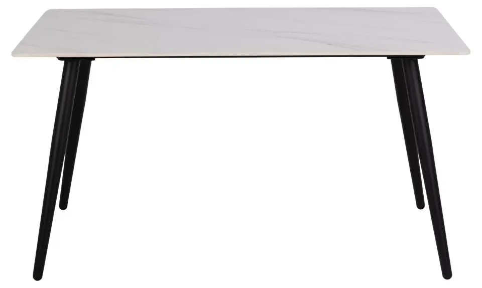 Furniture To Go Wicklow Ceramic Dining Table Brown/Black in Brown 2