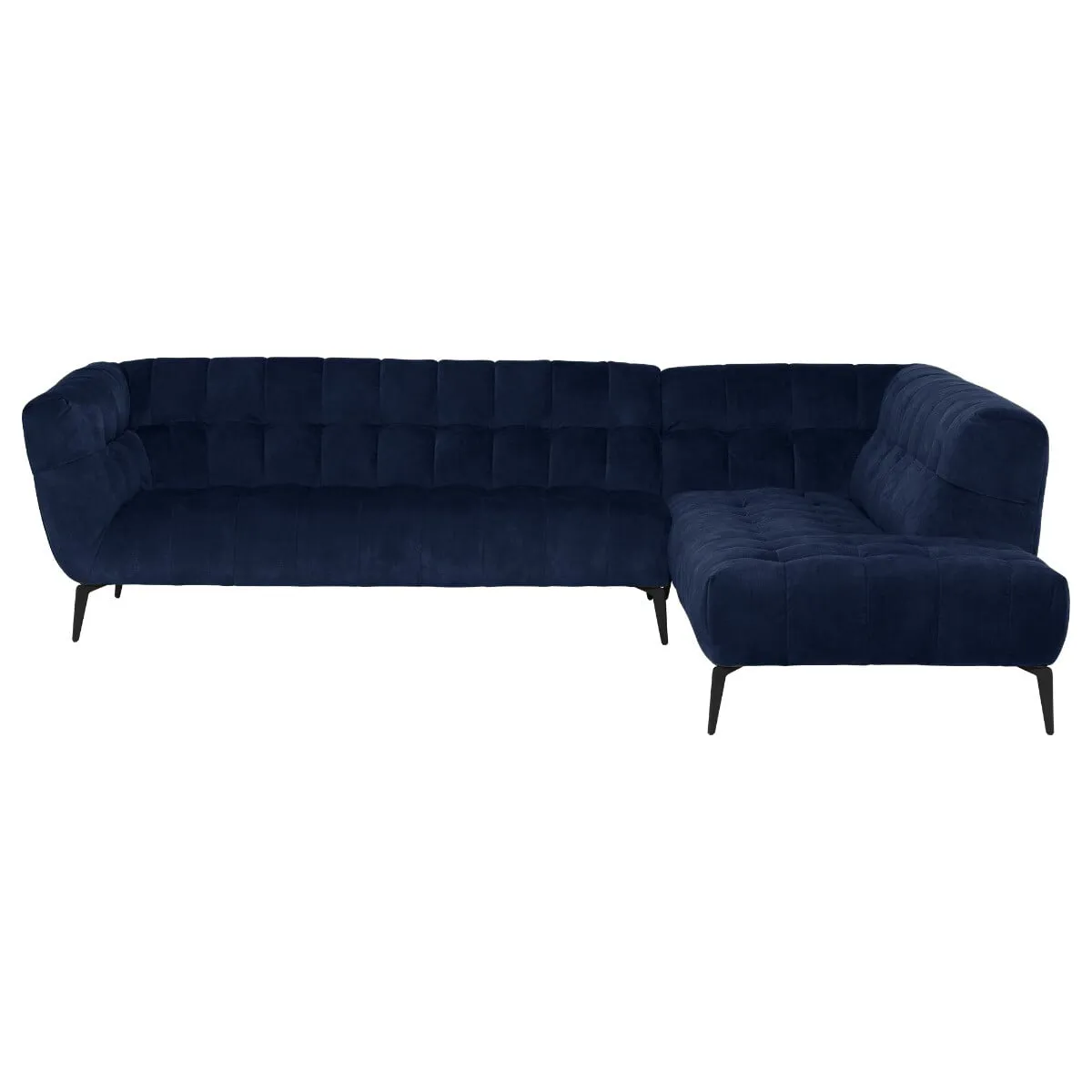 Azalea Corner Group Chaise Right Sofa, Navy | Barker & Stonehouse 3