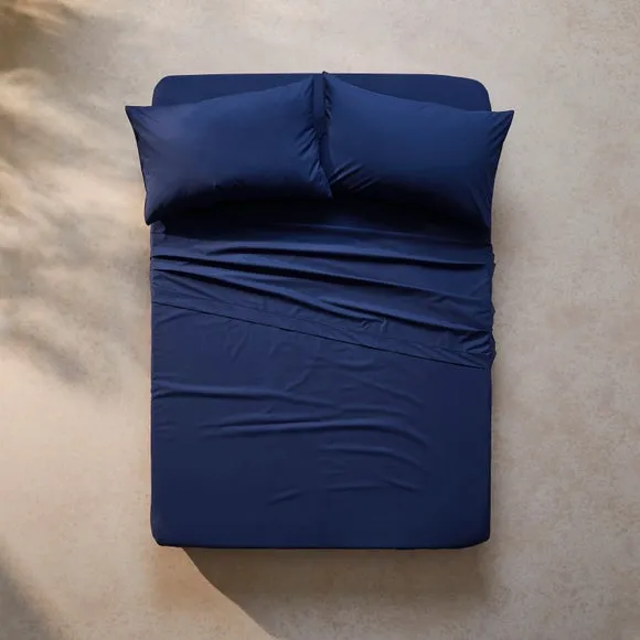 100% Egyptian Cotton 220 Thread Count Flat Sheet 1