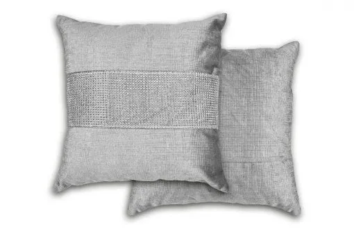 New Edge Blinds Melia Cushion Cover in Grey