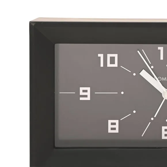 Hometime Rectangle Analogue Alarm Clock 3