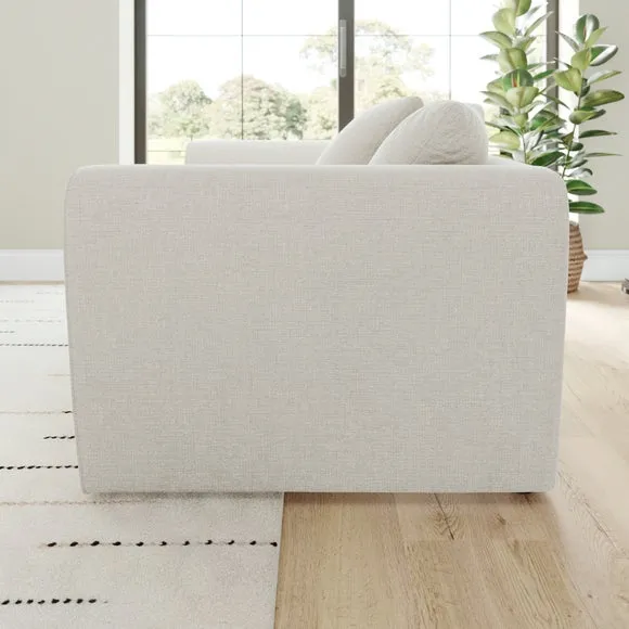 Blake Soft Texture Chenille 2 Seater Sofa 2