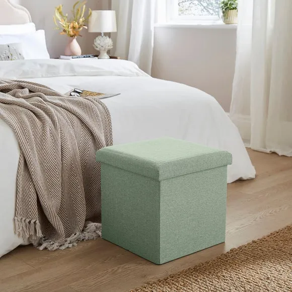 Herringbone Rectangle Ottoman 1
