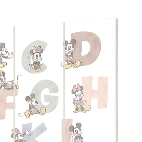 The Art Group Mickey and Friends Wooden Wall Art 3