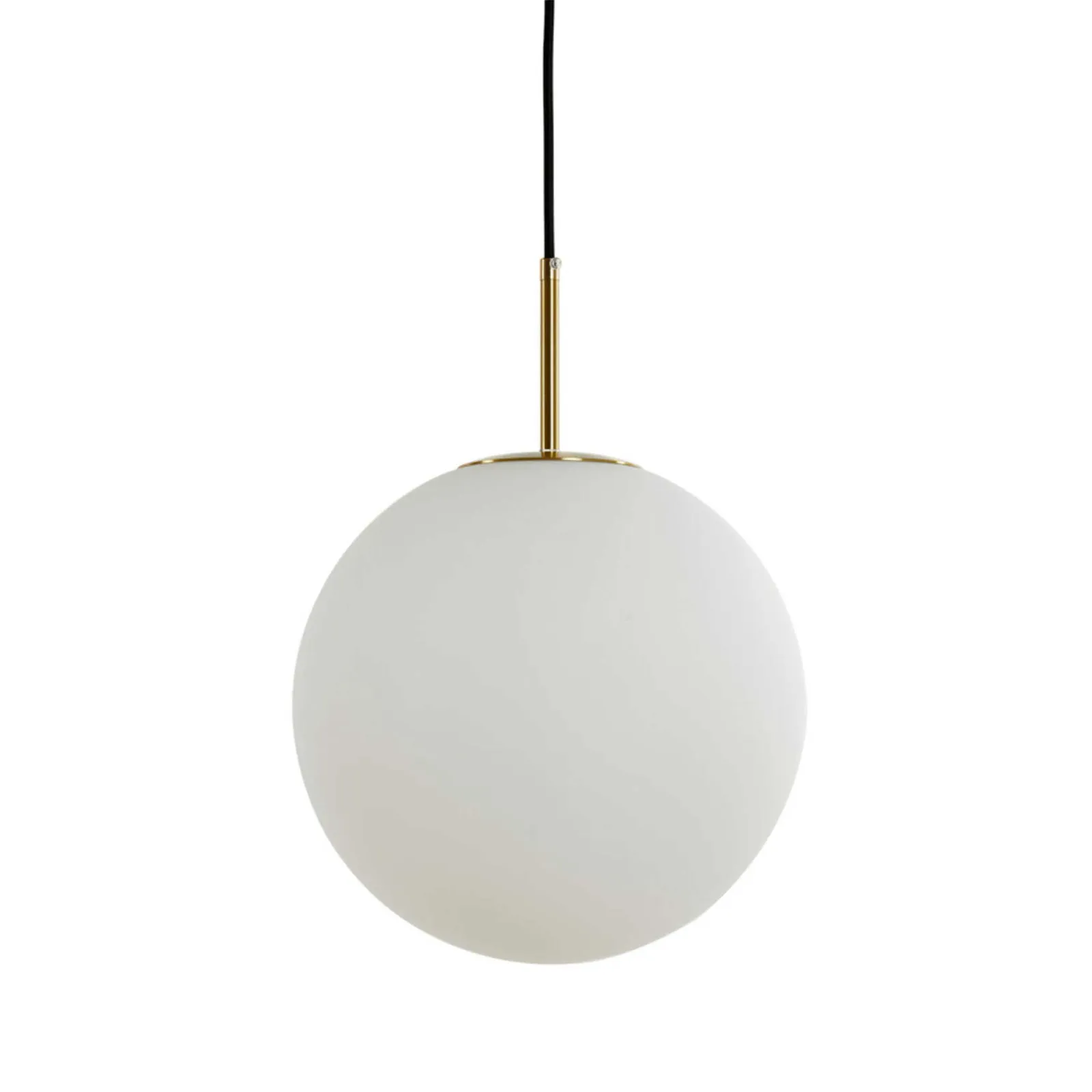 Large White Ball Pendant Light Glass | Barker & Stonehouse