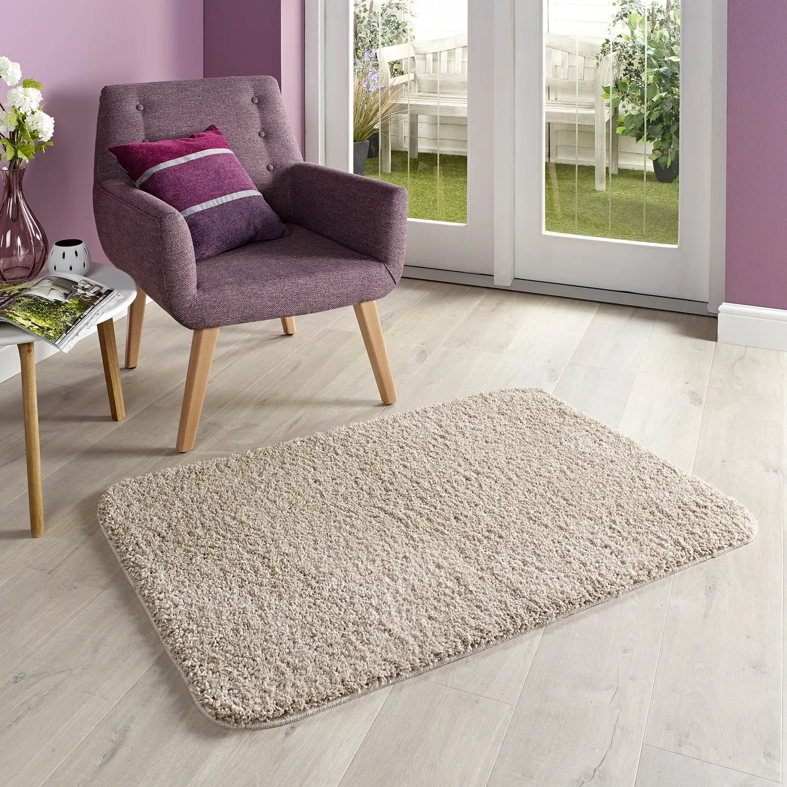 Marvel Shaggy Washable Rug 1