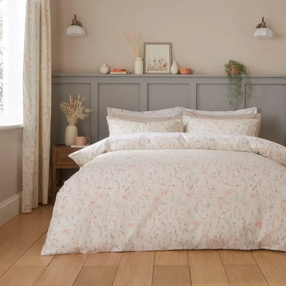 Esme Ditsy 100% Cotton Duvet Cover & Pillowcase Set