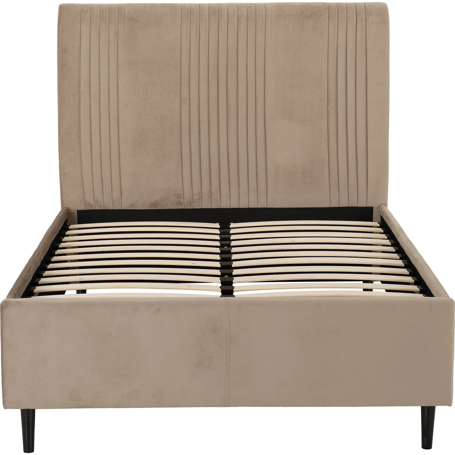 Seconique Maine 4'6" (Double) Bed in Taupe 4