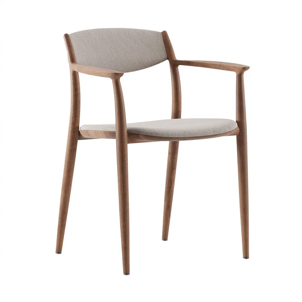 Artisan Nila Dining Chair Walnut Natural Oil A03 3