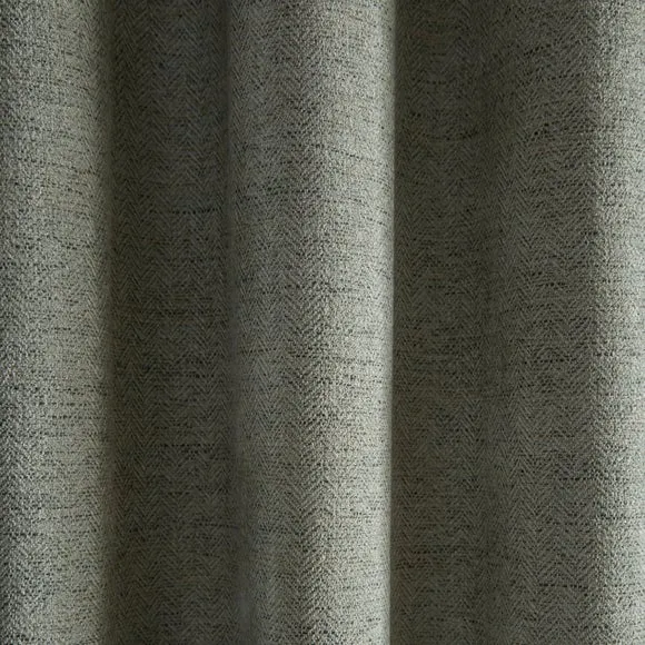 Churchgate Swithland Herringbone Pencil Pleat Curtains 3