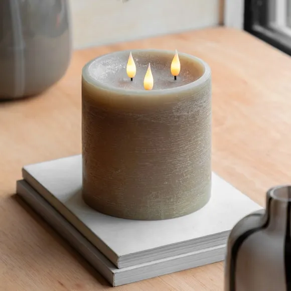 Cedar & Sage Multi Wick LED Candle