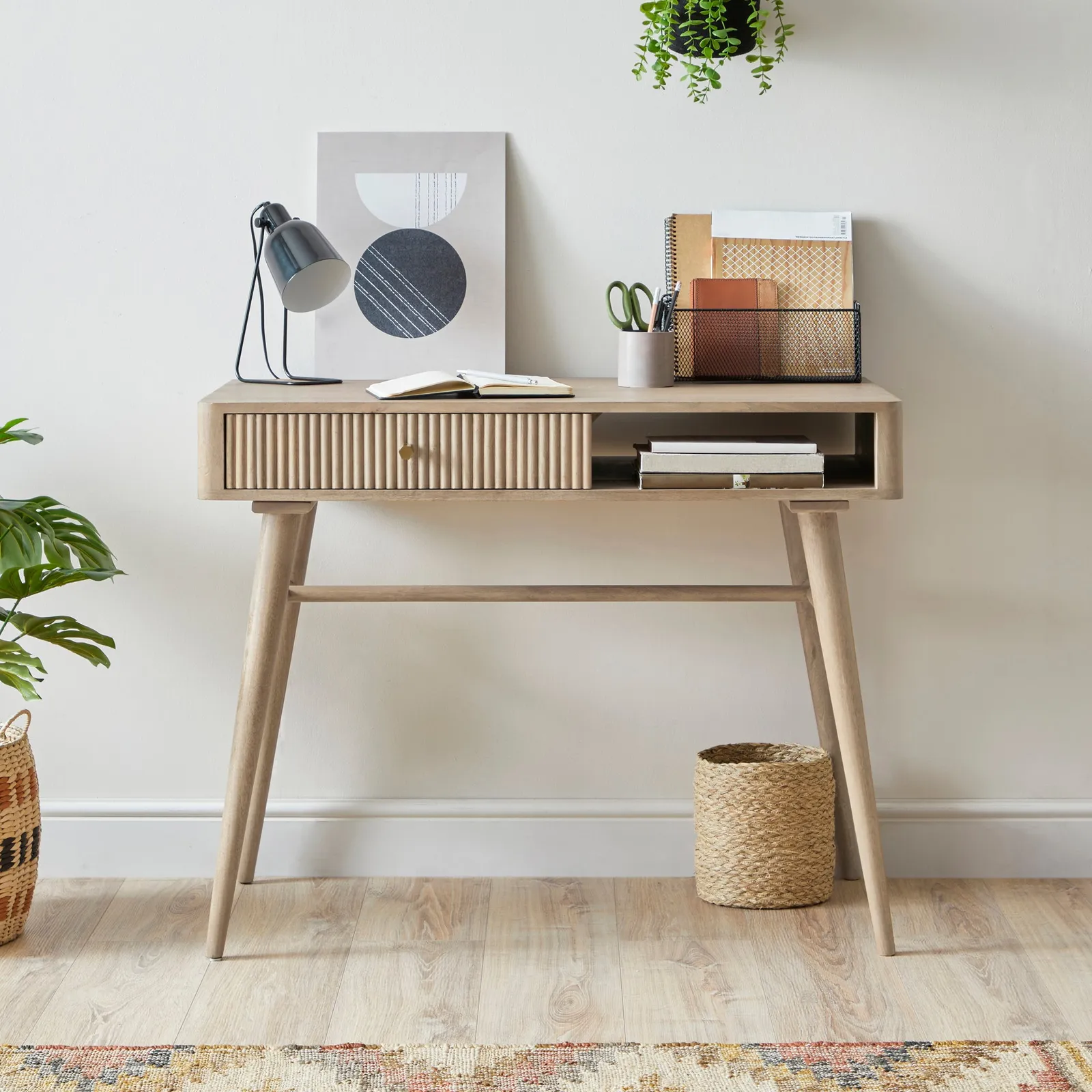 Priya Desk Brown