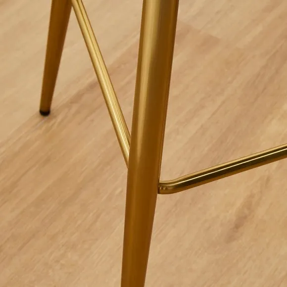Kendall Bar Stool, Velvet 4