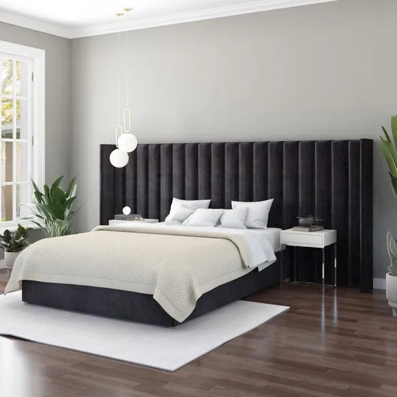 Grandeur Plush Velvet Headboard 1