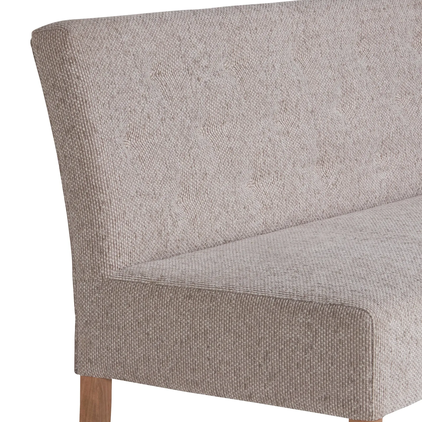 Medina Left Corner Bench, Grey Fabric | Barker & Stonehouse 5