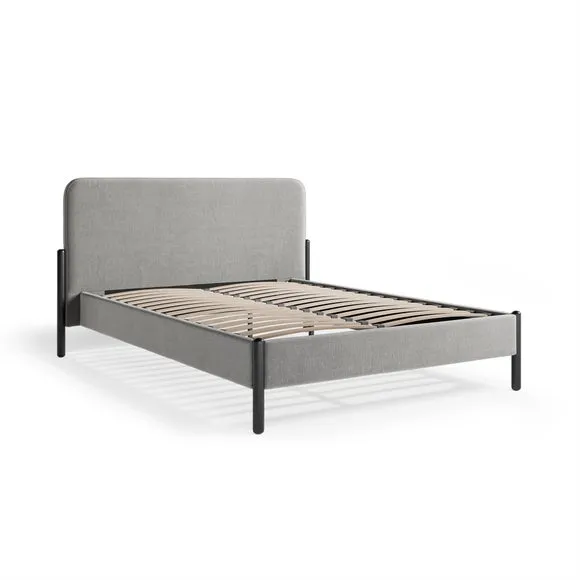 Kipton Chenille Bed Frame 6