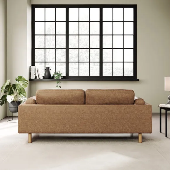 Newton Arizona Faux Leather 3 Seater 4