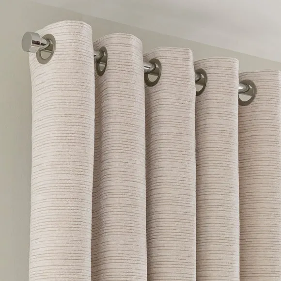 Hemmingway Chenille Eyelet Curtains 1