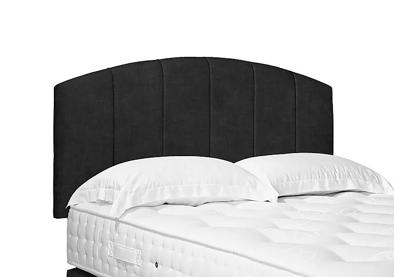 Artisan Collection Bow Standard Strutted Headboard - Single - Smokey Quartz