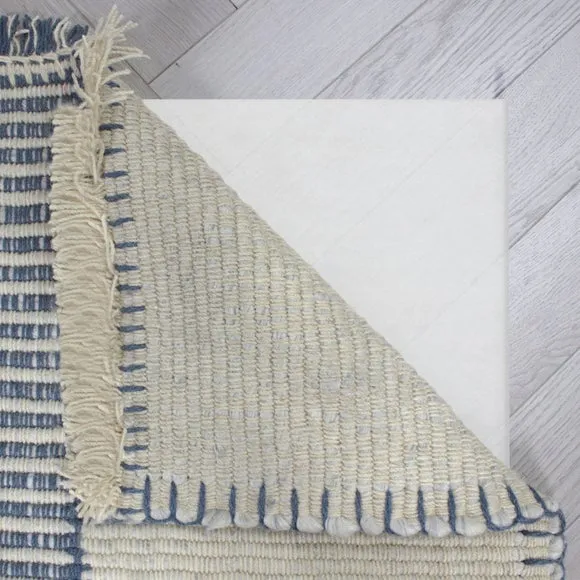 Clove Striped Wool Rug 3