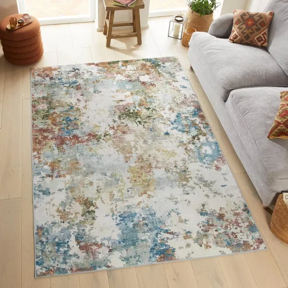 Concept Looms Liberty Abstract Washable Rug 1