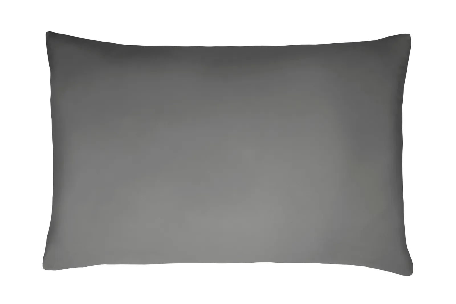Smart Living Luxurious 300 Thread Count Anti-Allergy 100% Cotton Sateen Pillowcases in Charcoal 1