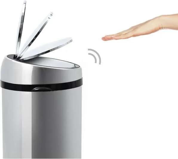 Sense Touch-free Sensor Bin 50L, Stainless Steel