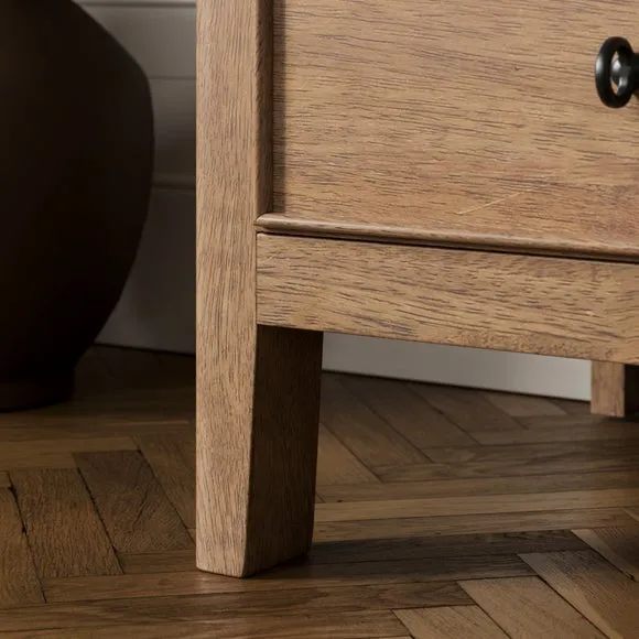 Portland Double Wardrobe, Mango Wood 6