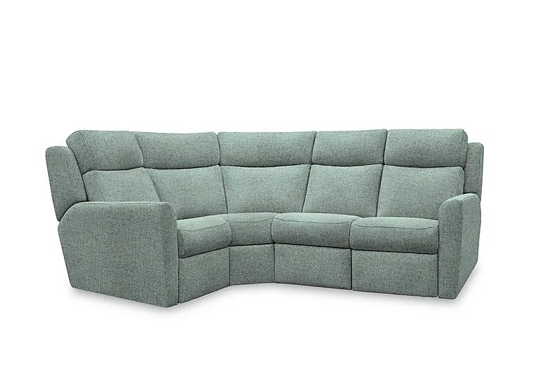 Wren Small Fabric Corner Sofa - Dapple Kingfisher